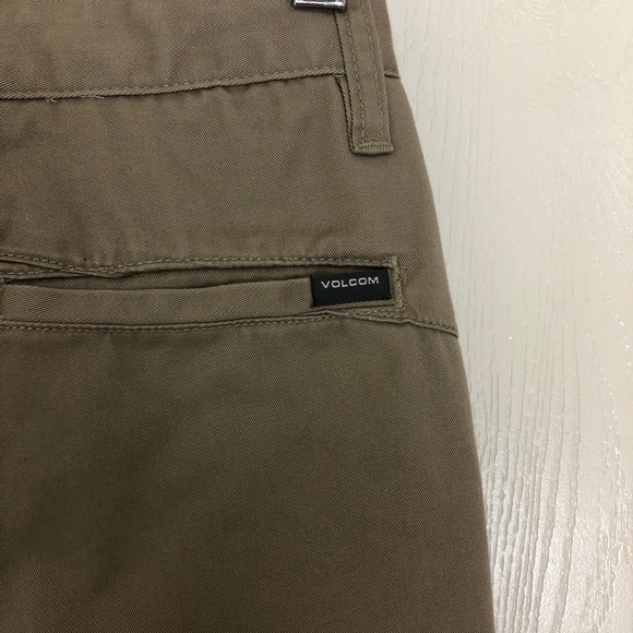 Volcom Vmonty Chino Style Pants Size 27/14y - Picture 6 of 10